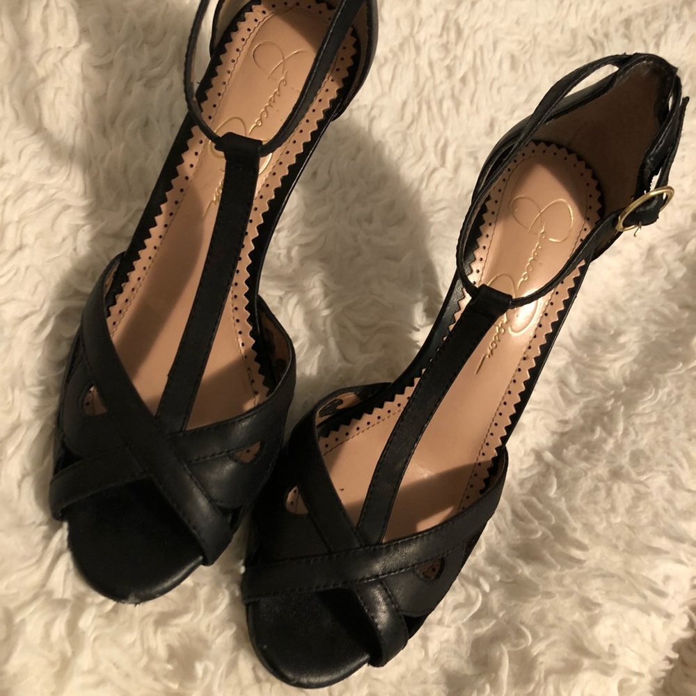Black heels